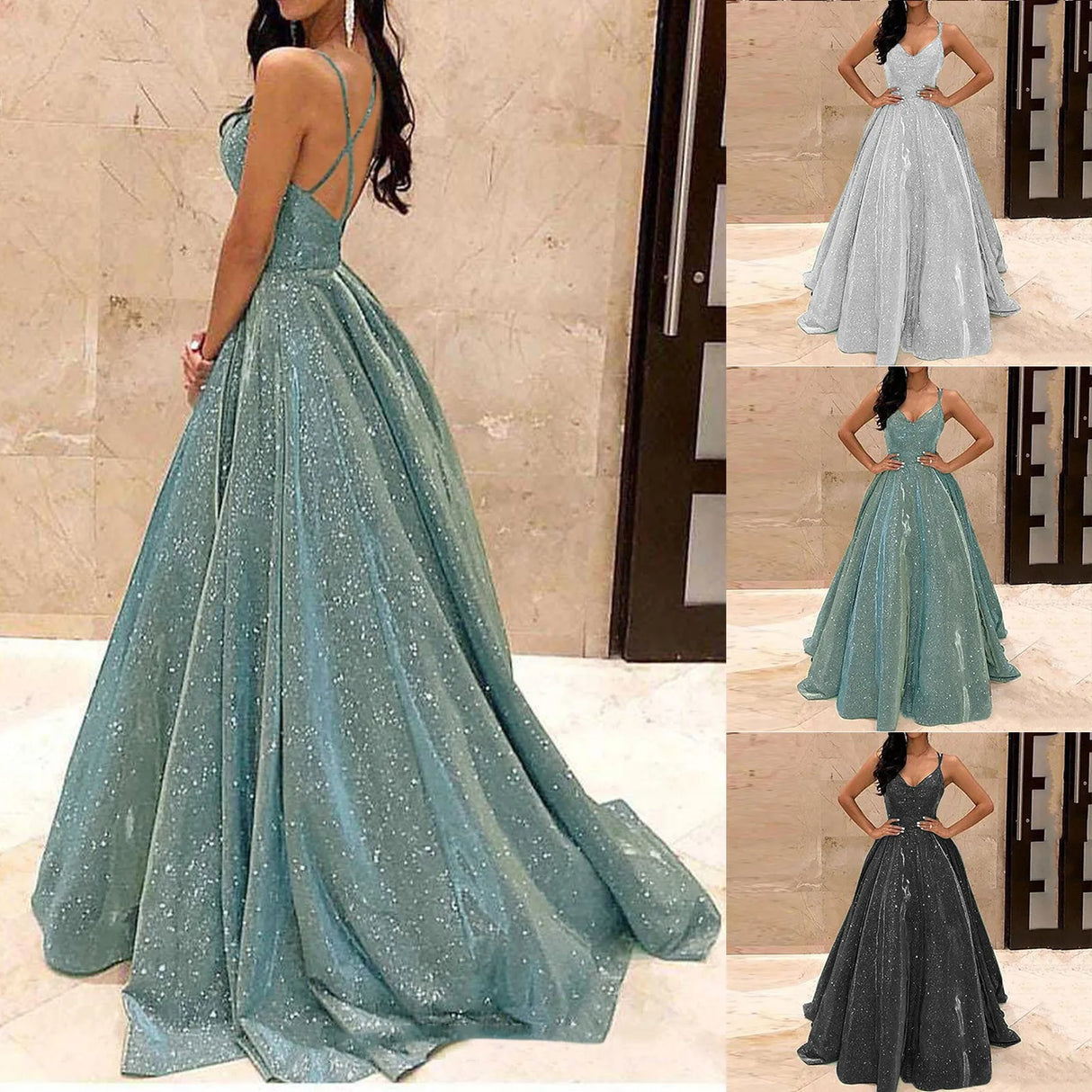 Fall Dresses For Women 2024 Spaghetti Strap Sleeveless