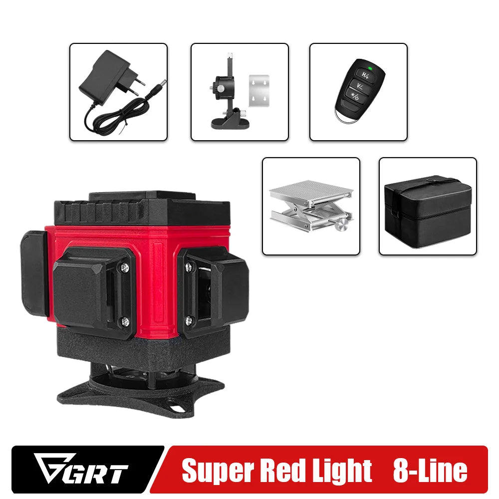 Laser Level Red Line Self Leveling 360 Horizontal