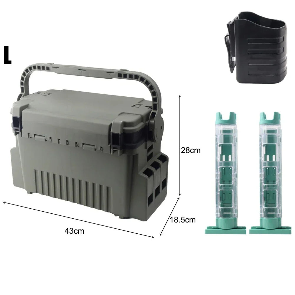 Large Capacity Fishing Tackle Box Multifunctional Fishing Lures