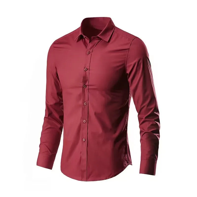 Men's Elastic Spring And Autumn New long Sleeve