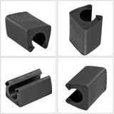 20/40pcs Furniture Feet Plastic rectangle Non-Slip Chair Legs