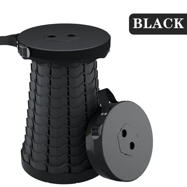 Portable Folding Camping Stools, Outdoor Telescopic Picnic Stools,