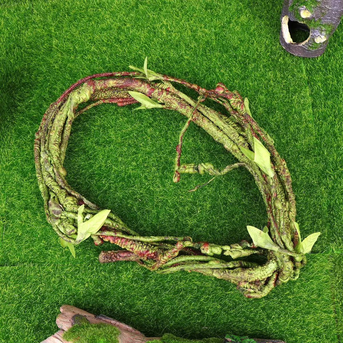 Artificial Reptile Vines Rattan Chameleon Lizard Terrarium Branches