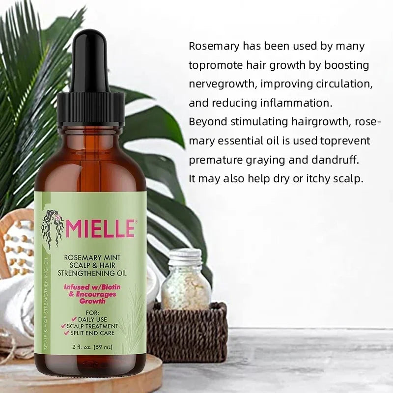 10pcs Organics Mielle Rosemary Mint Hair Growth Essential