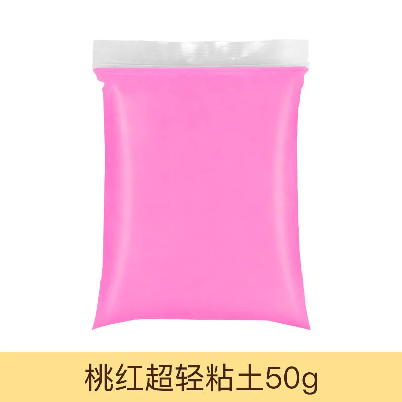 50g/bag Air Dry Plasticine Modeling Clay Slime DIY