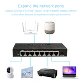 KuWFi 5/8Port Gigabit Switch Ethernet Smart Switcher High