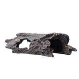Resin Tree Cave Fish Tank Ornaments Reptile Shelter