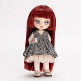 Ob11 Doll Wigs Soft Cute Braid Hair Bangs