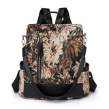 New Multifunction Backpack Women Waterproof Oxford Bagpack Female