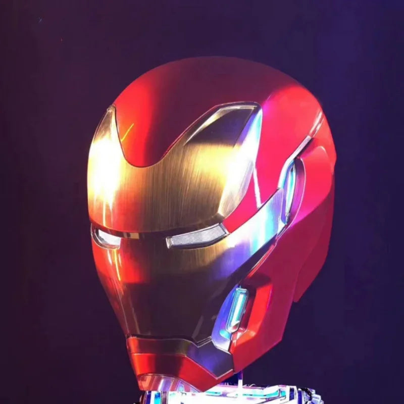 New 1:1 Iron Man Mk50 Figures Wearable Voice-Activated