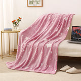 Glow in The Dark Throw Blanket Luminous Unicorns
