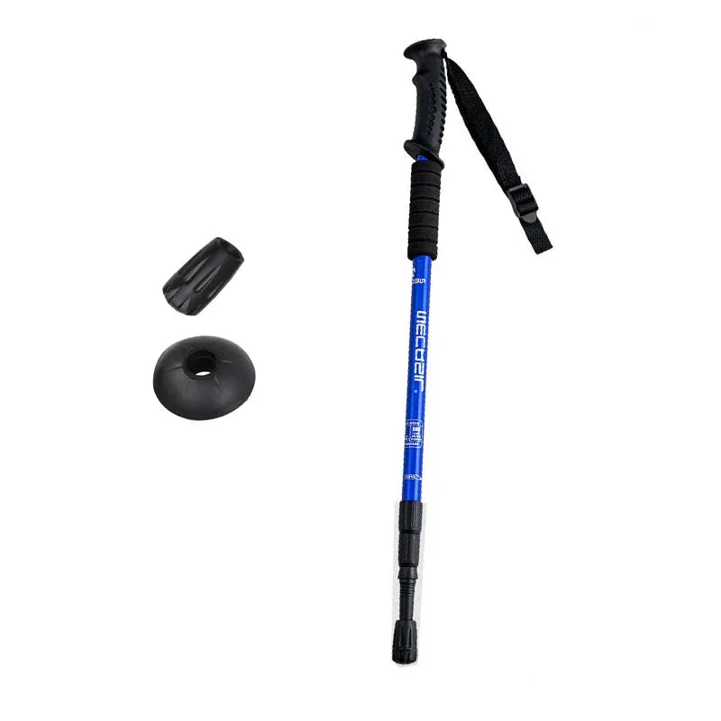 Aluminium Alloy Trekking Poles Ultralight Adjustable No slip