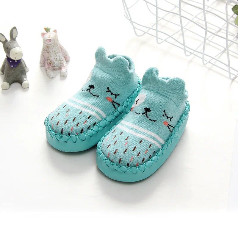 Baby Socks Shoes Infant Cute Cartoon Kids Boy