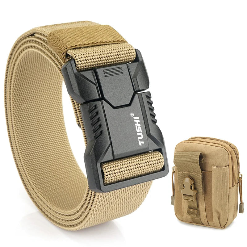 VATLTY New Tactical Outdoor Belt for Men and