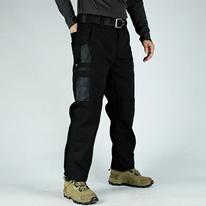 Men's Tactical Hooded Sets Outdoor Multiple Pockets Wear-resistant