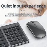 Bluetooth Keyboard Three-mode Full-size Wireless Keyboard and Mouse