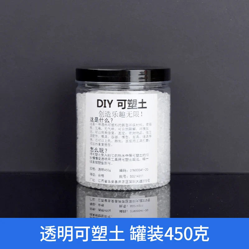 1Bottle Plastic Resin Pellet Polymorph Pellet Painting Thermoplastic