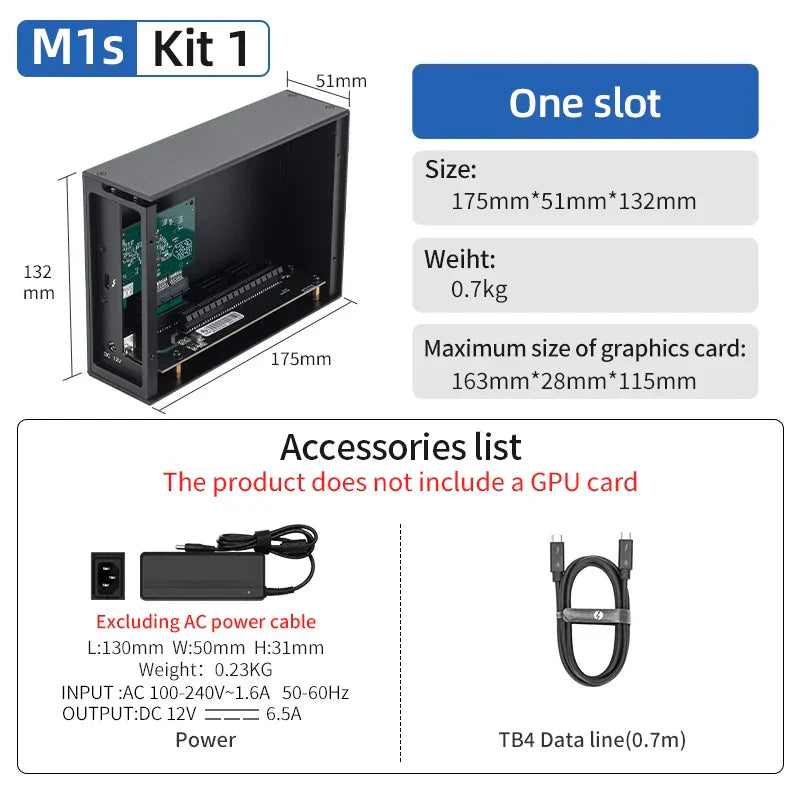 thunderbolt 3 to PCIE 3.0 x 16 PCI-E