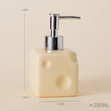 European Creative Cheese Soap Dispenser Ceramic Emulsion Bottle