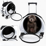 Pet Dog Cat Trolley Suitcase Luggage with Wheels