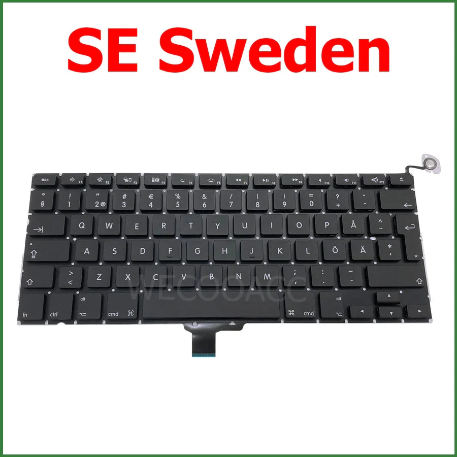 New Replacement Keyboard For Macbook Pro 13" A1278