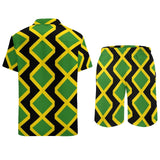 Jamaican Flag Men Sets Jamaica Cushion Aesthetic Casual