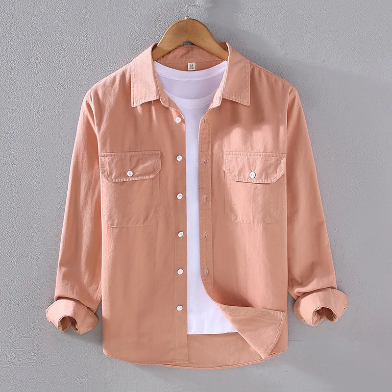 2305 Spring Heavy Weight Pure Cotton Shirts Jackets