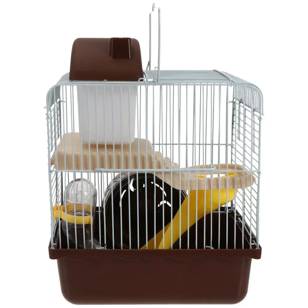 Double-layer Hamster Cage Glamping Accessories Mouse Toy Villa