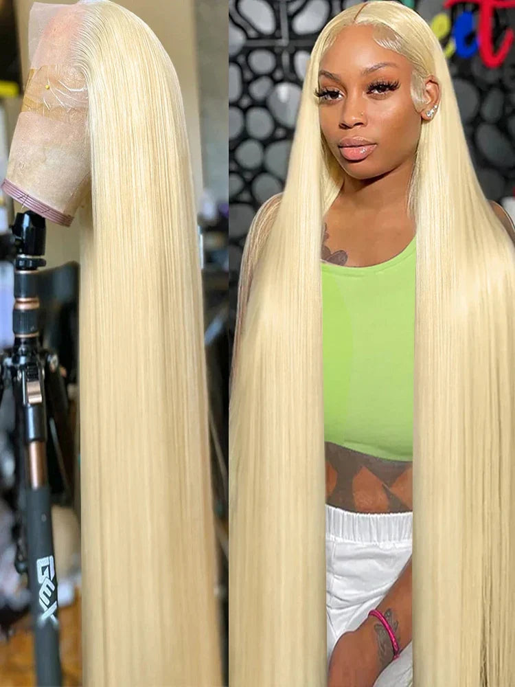 Rosabeauty 40 Inches 613 Honey Blonde 13X6 HD