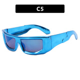 Fashion Women's Y2K Rectangle Sunglasses Men and Women