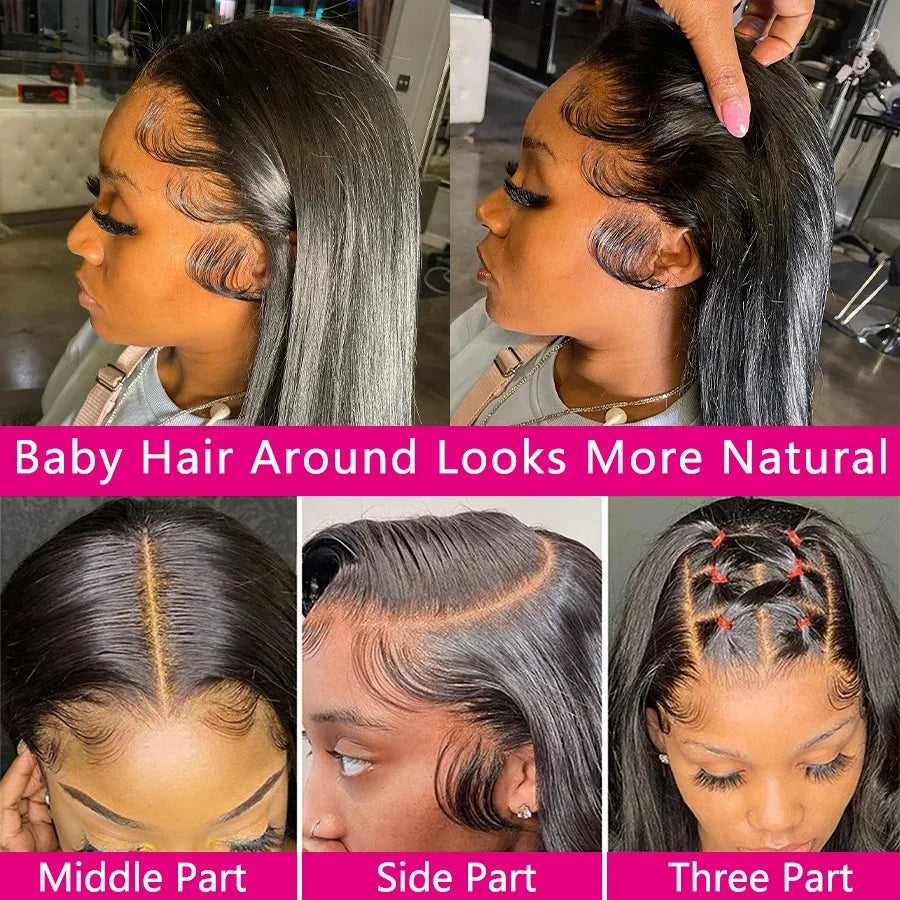13X4 Glueless Wig Human Hair Ready To Wear