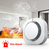 New Smoke Detector Wireless 433mhz Real-time Detection Fire