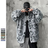 SEVEYFAN Men's Jacket Hip Hop Jackets Tie Dye