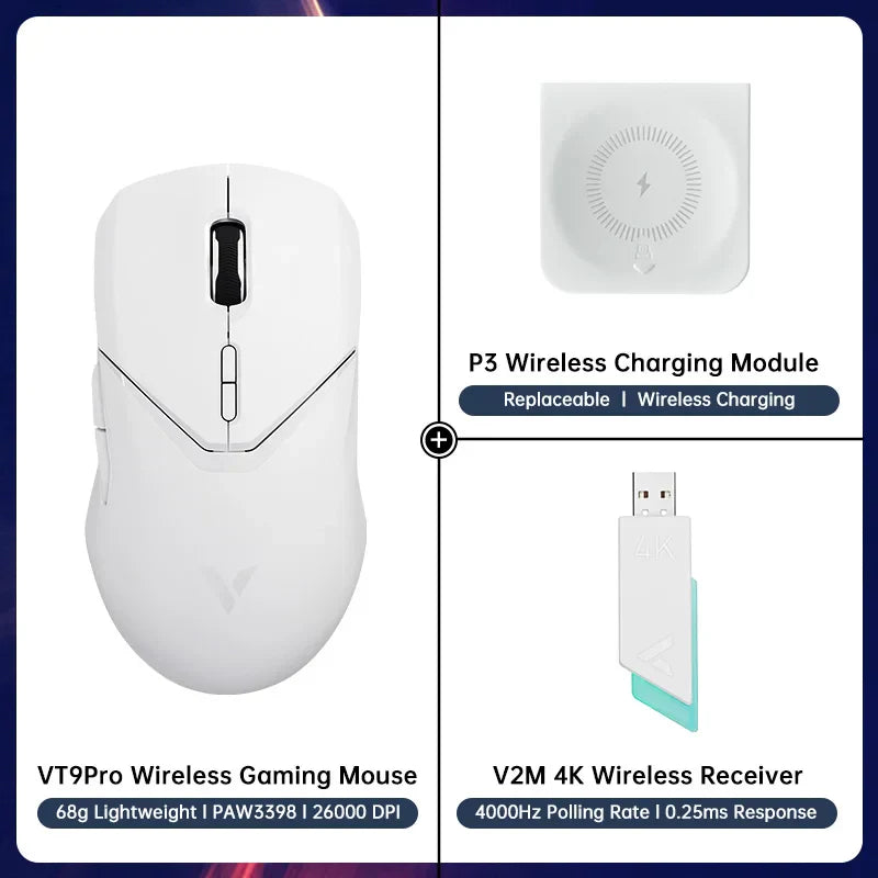 Rapoo VT9PRO Wireless Gaming Mouse Esports Grade 68g