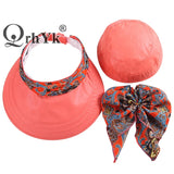 Fashion Women Summer Outdoor Riding Anti-UV Sun Hat