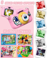 Kids Selfie Camera New Cartoon HD Kids Digital
