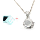 Fashionable H2O Mermaid Openable and Closable Pendant Necklace