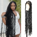 Kaylss 48" Full Double Lace Knotless Locs Braided