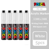 Uni Marker Pen, PC-3M Acrylic posca marcadores permanent