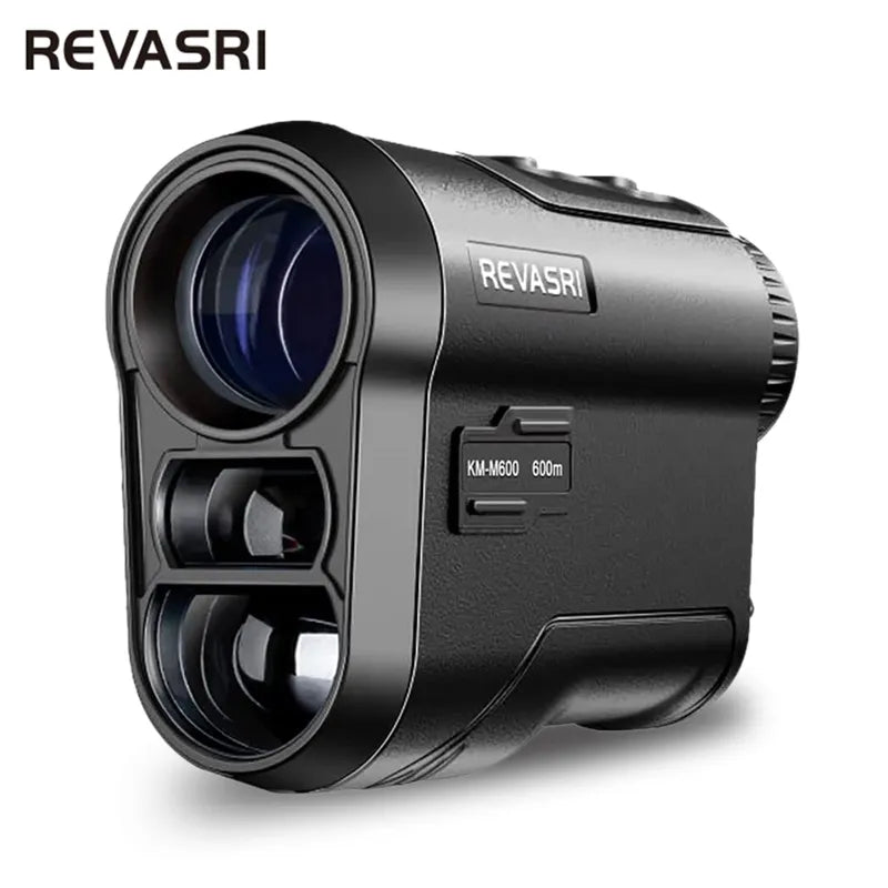 REVASRI Golf Laser Rangefinder 600M Rechargeable Battery,Slope and