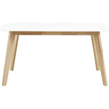 Walker Edison Mid Century Modern Wood Table Dining