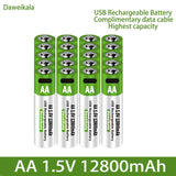 2023 New AA USB Rechargeable Lithium Ion Battery