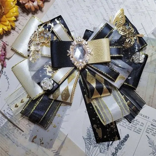 Original Lolita Cosplay Women's Highend Luxury Brooch Anime