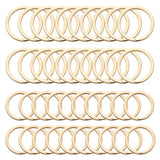 100 PcsLot Rose gold Key Ring Plated 25mm
