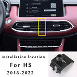Car Phone Holder for MG ZS EV HS 2021-2022 Rotatable Stand