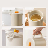 GIANXI Transparent Glass Water Jar For Home And