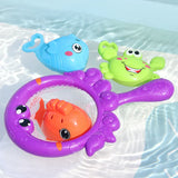 Bath Toys Fishing Games Fish Net Squirt Fishes