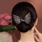 Chinese Style Hair Twister Crystal Wings Women Curler