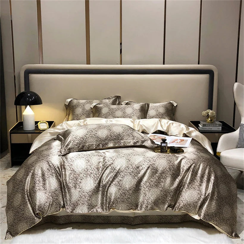 Mulberry Silk 4 Pieces Comforter Bedding Set, 1PC
