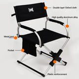 Outdoor Camping Chair Beach Fishing Chair Aluminum Alloy